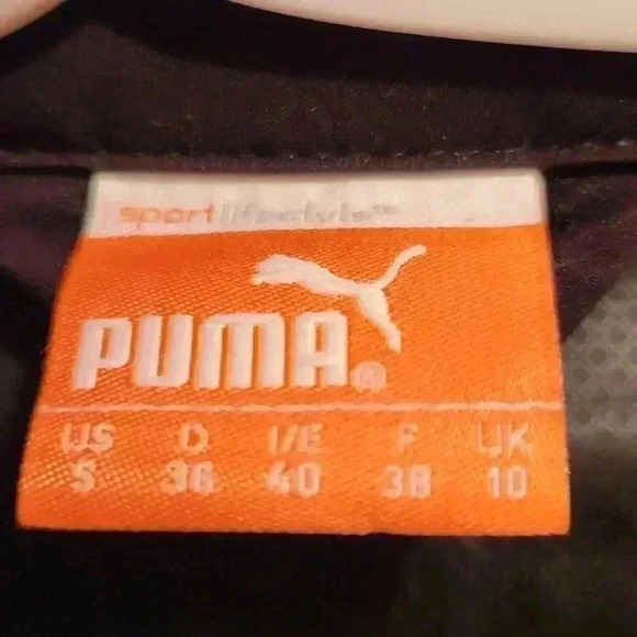 Puma Sport Lifestyle Storm Cell Full Zip Track Athletic Warm-Up Jacket Size Smal - Picture 5 of 8